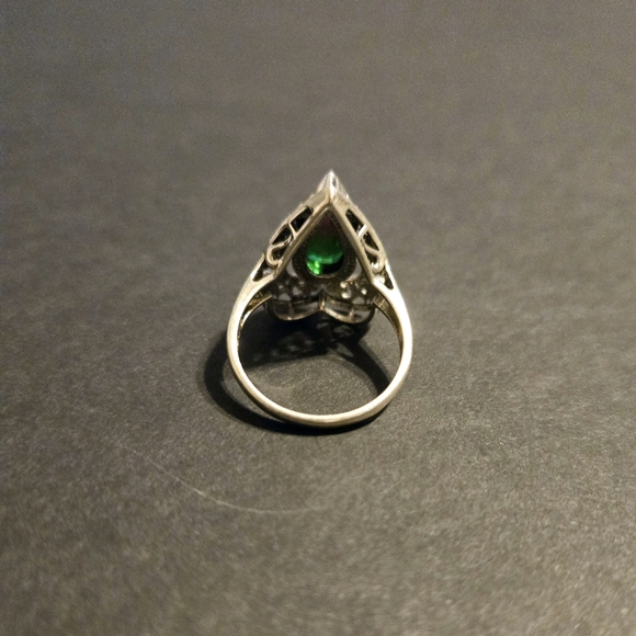 Sterling silver, .925, mystic topaz, size 11 ring - Picture 4 of 5